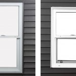 picture of a vinyl window frame